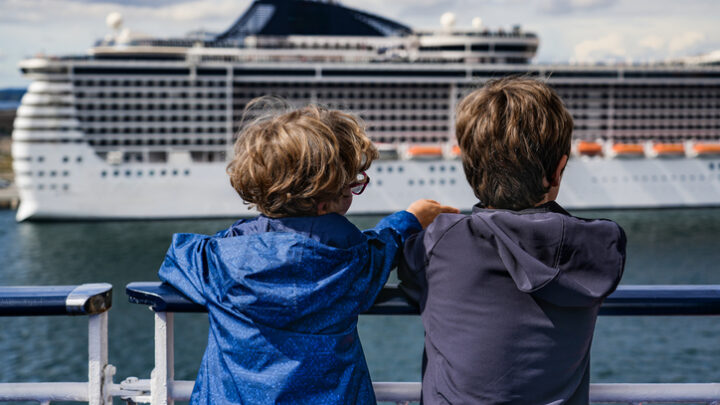 La moda de los cruceros familiares