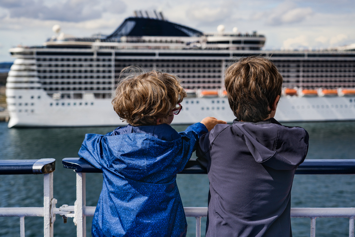 La moda de los cruceros familiares