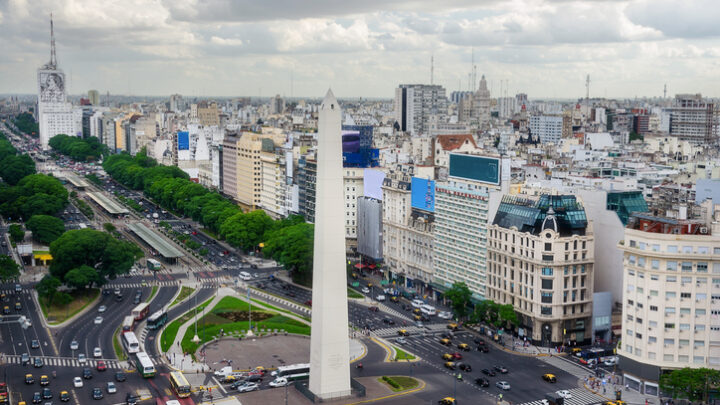 El obelisco de Buenos Aires